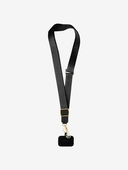 Guess Guess Crossbody Popruh Nylon 4G Charm Black