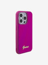 Guess Guess Sequin Script Logo Zadní Kryt pro iPhone 15 Pro Max Magenta