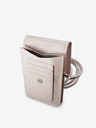 Guess Guess PU 4G Triangle Logo Taška na Telefon Pink