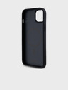 DKNY PU Leather Repeat Pattern Stack Logo Magsafe Zadní Kryt pro iPhone 13 Black DKNY