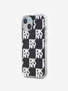 DKNY PC/TPU Checkered Pattern Zadní Kryt pro iPhone 14 Black DKNY