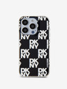 DKNY PC/TPU Checkered Pattern Zadní Kryt pro iPhone 15 Pro Max Black DKNY