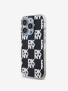 DKNY PC/TPU Checkered Pattern Zadní Kryt pro iPhone 15 Pro Max Black DKNY
