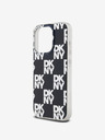 DKNY PC/TPU Checkered Pattern Zadní Kryt pro iPhone 15 Pro Max Black DKNY