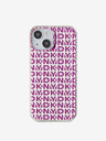 DKNY PC/TPU Repeat Pattern Zadní Kryt pro iPhone 15 Pink DKNY