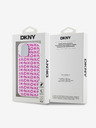 DKNY PC/TPU Repeat Pattern Zadní Kryt pro iPhone 15 Pink DKNY