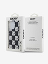 DKNY PC/TPU Checkered Pattern Zadní Kryt pro iPhone 14 Pro Black DKNY