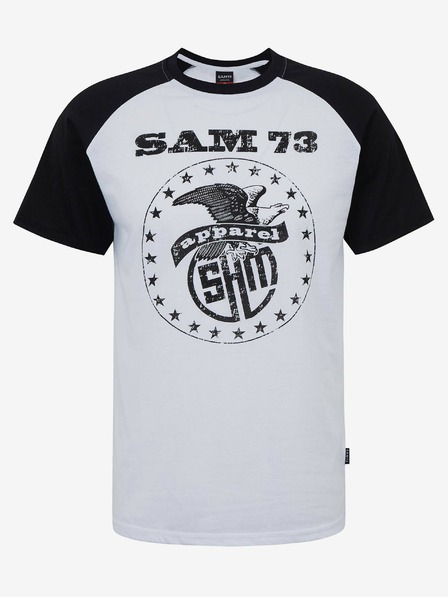 Sam 73 Bílé pánské tričko SAM 73 Jordan