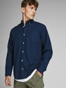 Jack & Jones Tmavě modrá košile Jack & Jones Oxford