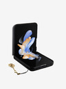Guess Guess 4G Charm Zadní Kryt pro Samsung Galaxy Z Flip 5 Brown