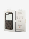Guess Guess 4G Charm Zadní Kryt pro Samsung Galaxy Z Flip 5 Brown