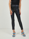 Guess Černé dámské koženkové legíny Guess New Priscilla