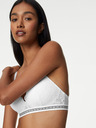 Marks & Spencer Bílá dámská push-up podprsenka s krajkou Marks & Spencer Cleo