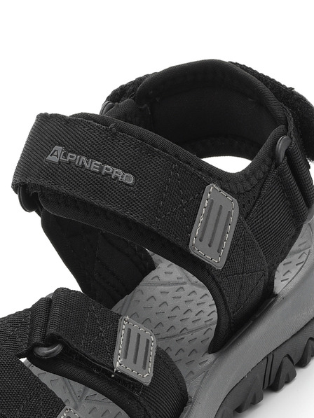 ALPINE PRO Letní outdoorové sandály ALPINE PRO KILEW černá