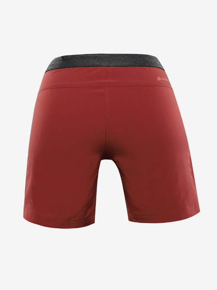 ALPINE PRO Dámské outdoorové kraťasy ALPINE PRO ZAMBA chilli