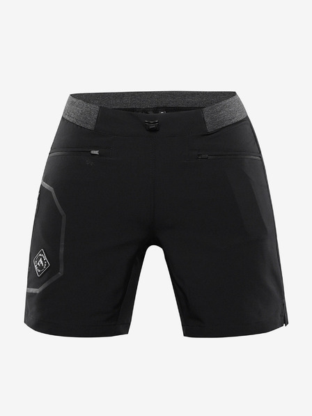 ALPINE PRO Dámské outdoorové kraťasy ALPINE PRO ZAMBA black