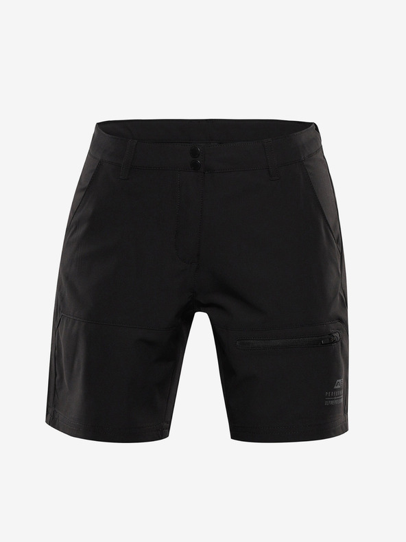 ALPINE PRO Dámské softshellové kraťasy ALPINE PRO BAKA black