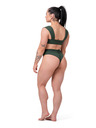 Nebbia Miami retro bikini - vrchní díl 553 S,dark green