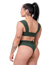 Nebbia Miami retro bikini - vrchní díl 553 S,dark green