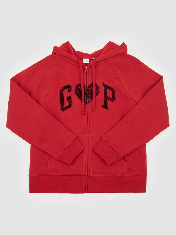 GAP Mikina na zip s logem GAP