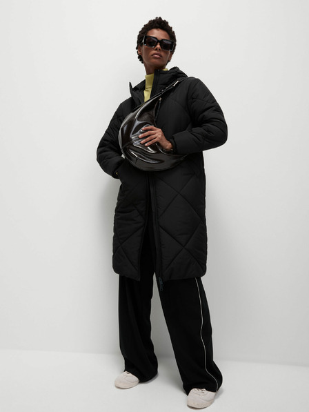 Marks & Spencer Prošívaný prošívaný kabát Thermowarmth™ s diamanty Marks & Spencer černá