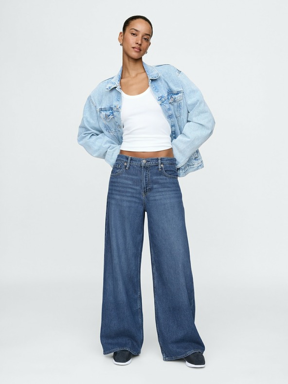 GAP Džíny Baggy Mid Rise UltraSoft GAP