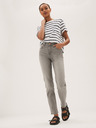 Marks & Spencer Šedé dámské straight fit džíny Marks & Spencer