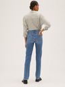 Marks & Spencer Modré dámské straight fit džíny Marks & Spencer
