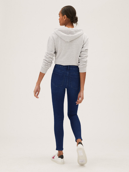 Marks & Spencer Modré dámské skinny fit džíny Marks & Spencer
