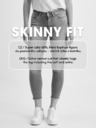Marks & Spencer Modré dámské skinny fit džíny Marks & Spencer