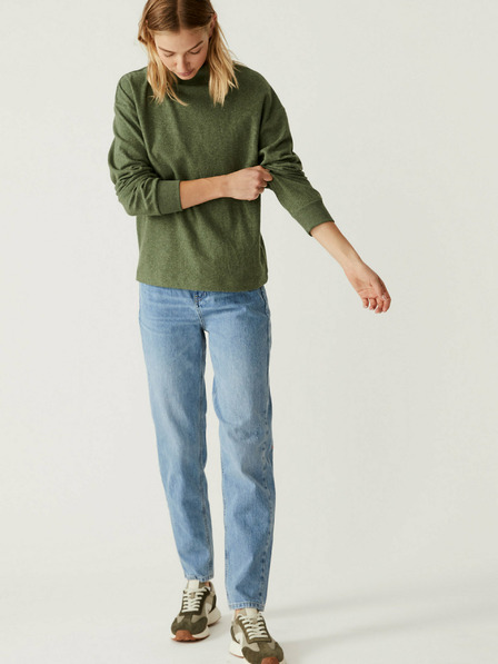 Marks & Spencer Modré dámské mom fit džíny s vysokým pasem Marks & Spencer
