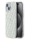 Karl Lagerfeld Karl Lagerfeld IML Electroplated Repeated Logo Zadní Kryt pro iPhone 15 Gold