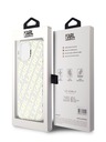 Karl Lagerfeld Karl Lagerfeld IML Electroplated Repeated Logo Zadní Kryt pro iPhone 15 Gold