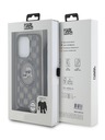 Karl Lagerfeld Karl Lagerfeld IML Monogram Crossbody K&CH Heads MagSafe Zadní Kryt pro iPhone 15 Pro Max Black
