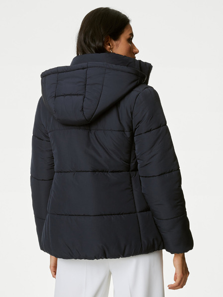 Marks & Spencer Modrá dámská prošívaná bunda s technologií Thermowarmth™ Marks & Spencer