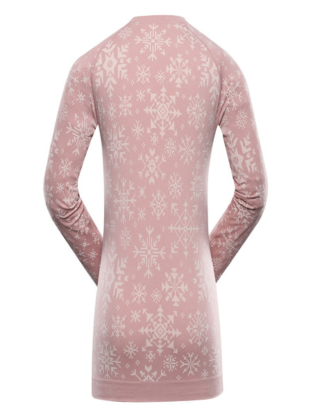 ALPINE PRO Dámské funkční prádlo - triko ALPINE PRO AMBOSA pale mauve