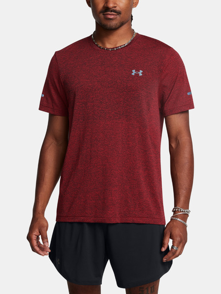 Under Armour Pánské tričko Under Armour UA SEAMLESS STRIDE SS-RED