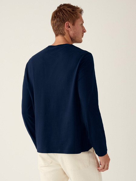 Marks & Spencer Tmavě modré pánské basic tričko Marks & Spencer