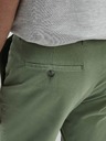 Marks & Spencer Strečové chino kalhoty normálního střihu Marks & Spencer zelená