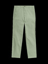 Marks & Spencer Strečové chino kalhoty normálního střihu Marks & Spencer zelená