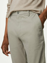Marks & Spencer Světle šedé pánské chino kalhoty Marks & Spencer