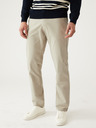 Marks & Spencer Béžové pánské strečové chino kalhoty Marks & Spencer