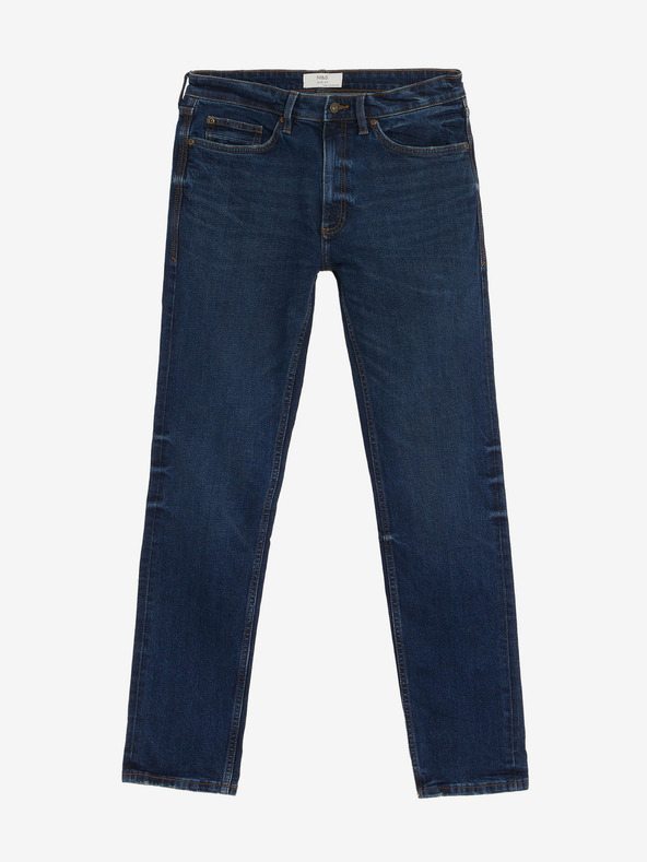 Marks & Spencer Tmavě modré pánské slim fit džíny Marks & Spencer