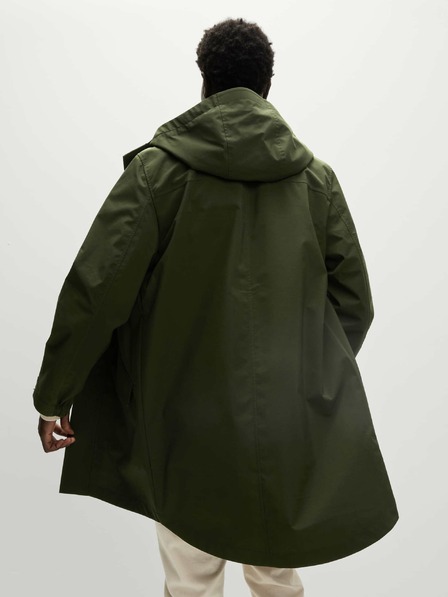 Marks & Spencer Nepromokavý plášť s kapucí s technologií Stormwear™ Marks & Spencer zelená