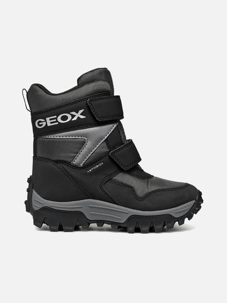 Geox Černá chlapecká kotníková obuv Geox Himalaya B ABX