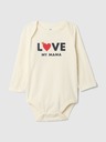 GAP Baby body z organické bavlny GAP