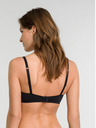 DIM Černá dámská podprsenka bez kostic Dim WIREFREE TRIANGLE PADDED BRA