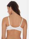 DIM Bílá dámská podprsenka Dim INVISIBLE GENEROUS BRA
