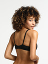 DIM Černá dámská podprsenka DIM INVISIBLE GENEROUS LIGHT PADDED BRA