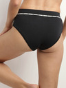 DIM Černé dámské kalhotky Dim Icons Highwaist
